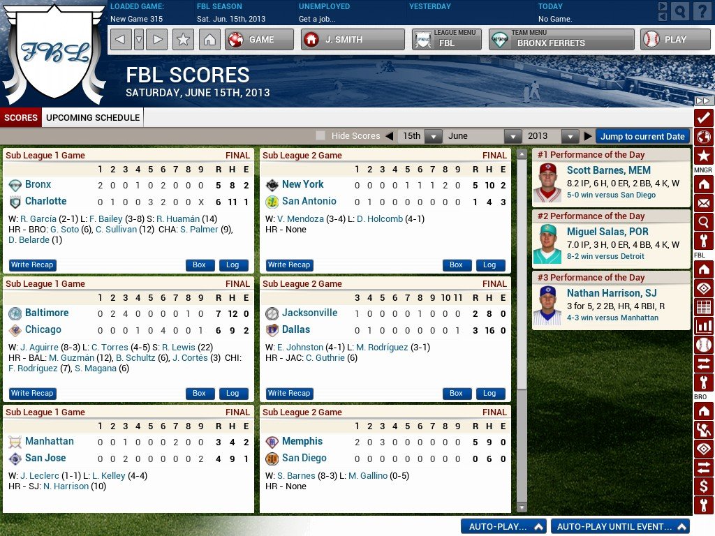 Out of the Park Baseball 14 — скриншот 3