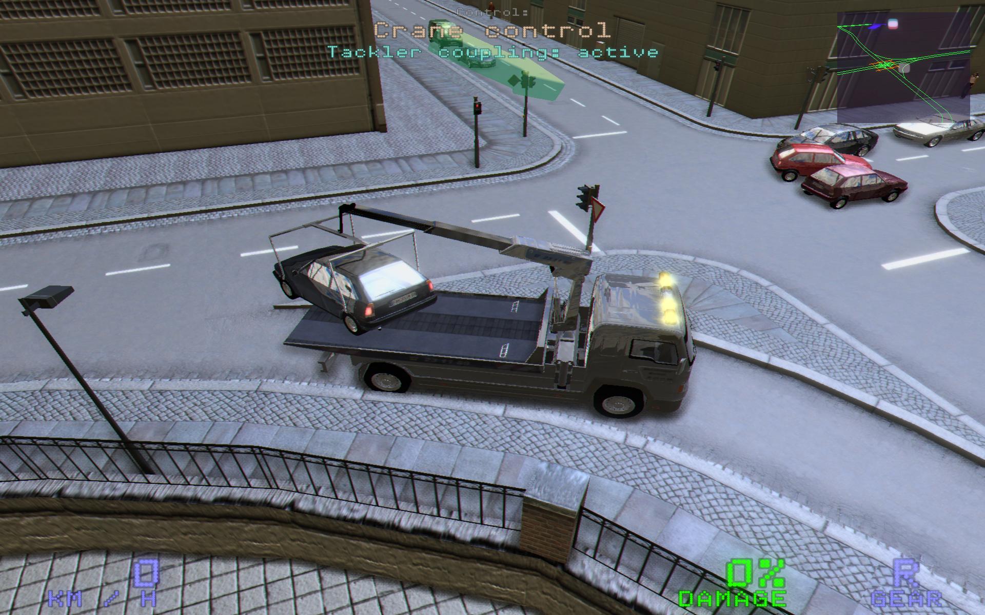 Driving Simulator 2012 — скриншот 3