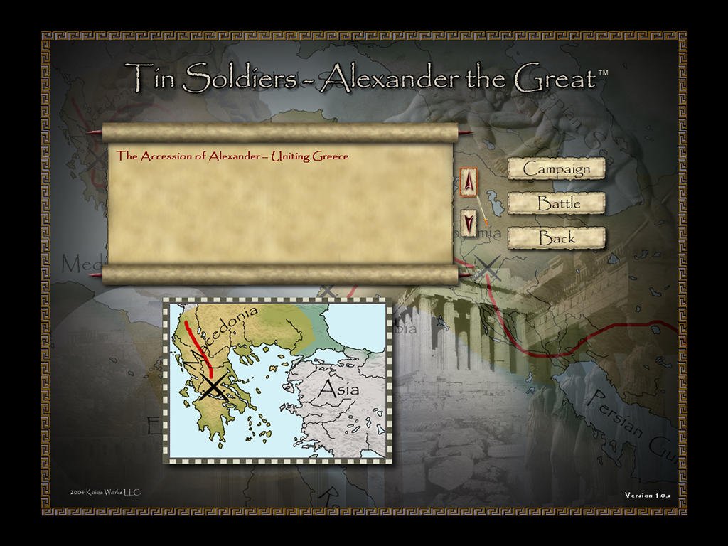 Tin Soldiers: Alexander the Great — скриншот 1