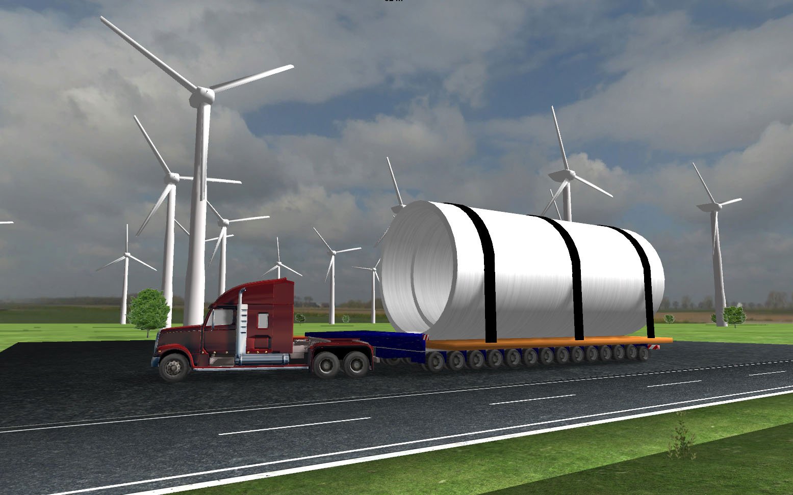 Heavyweight Transport Simulator — скриншот 1