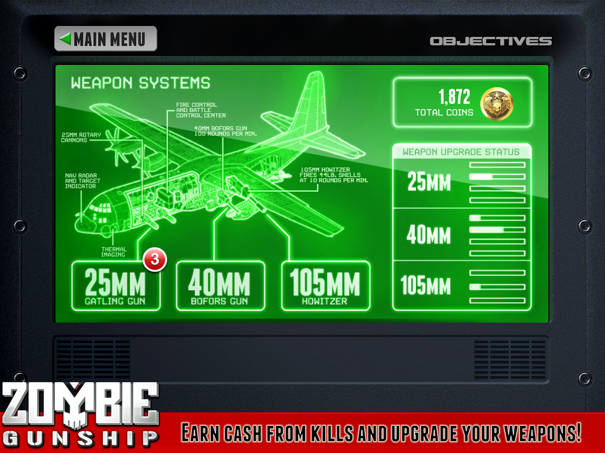 Zombie Gunship Zero — скриншот 5