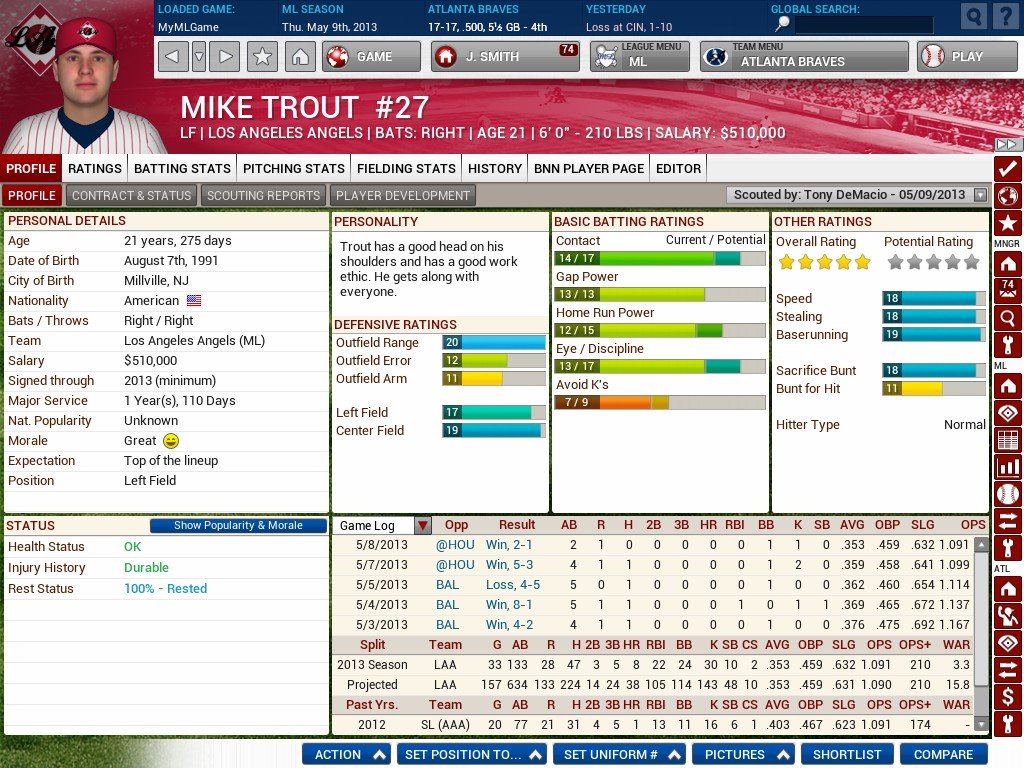 Out of the Park Baseball 14 — скриншот 1