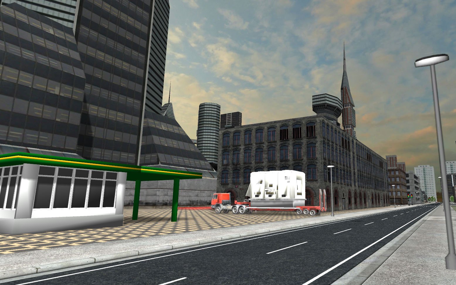 Heavyweight Transport Simulator — скриншот 4