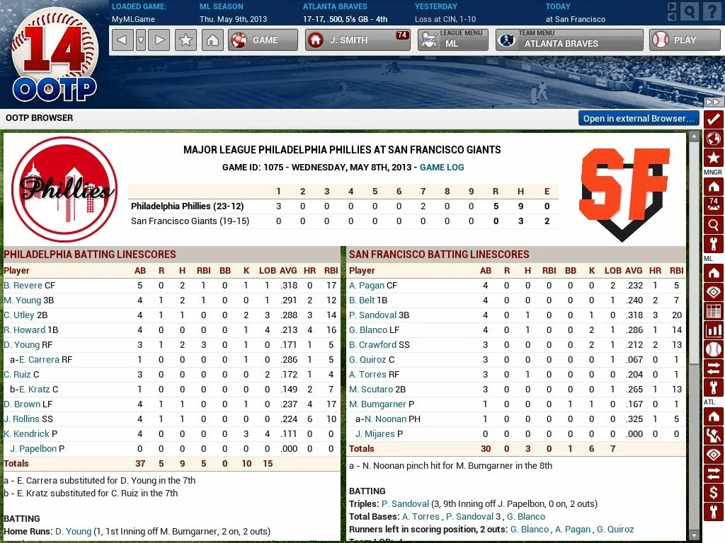 Out of the Park Baseball 14 - кадр 11