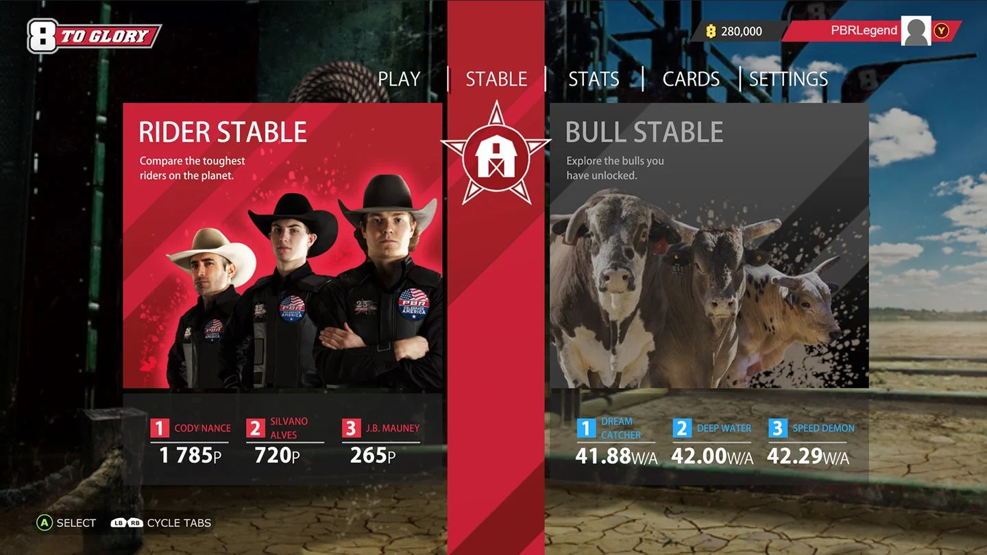 8 To Glory - The Official Game of the PBR - кадр 15