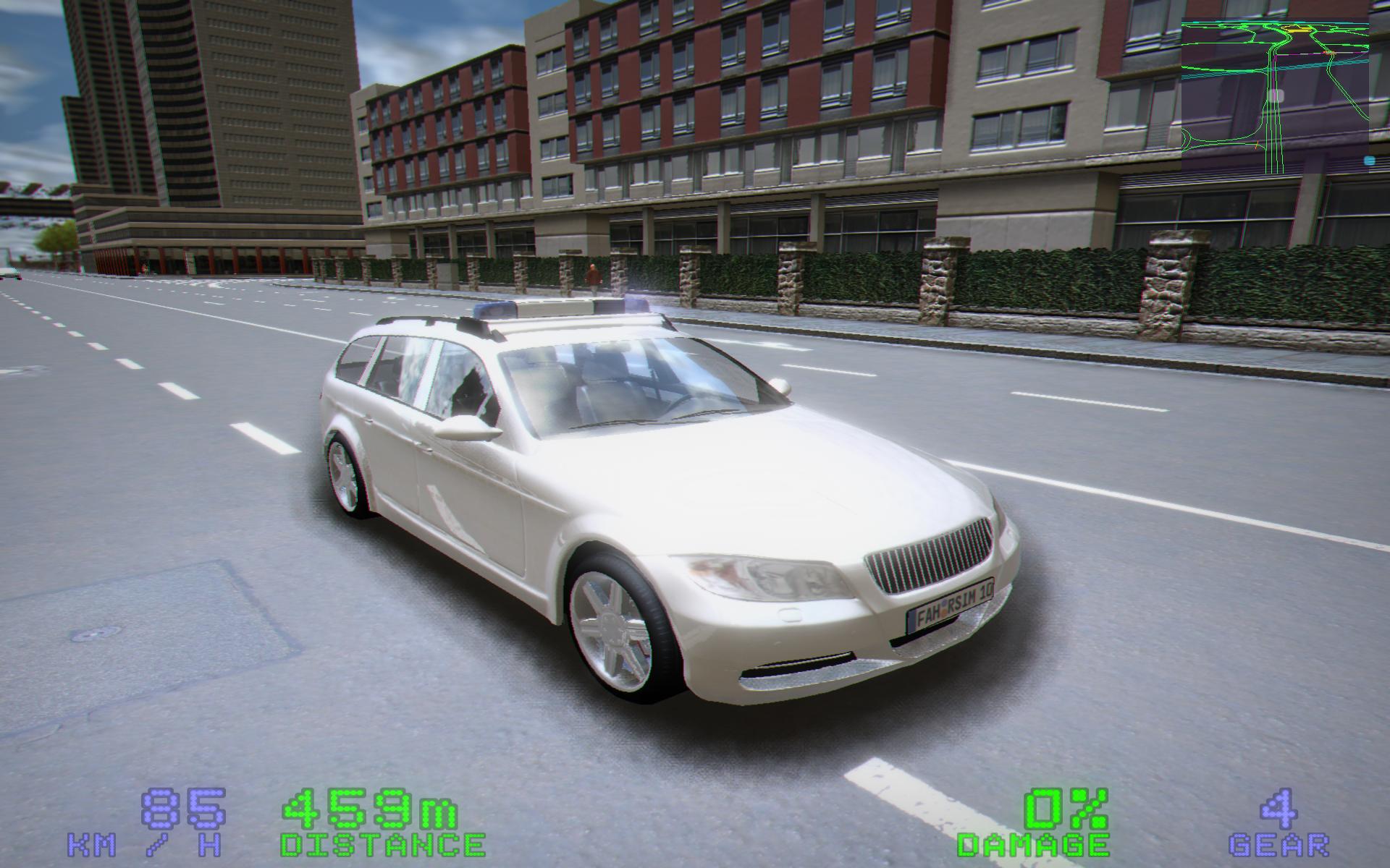Driving Simulator 2012 — скриншот 8