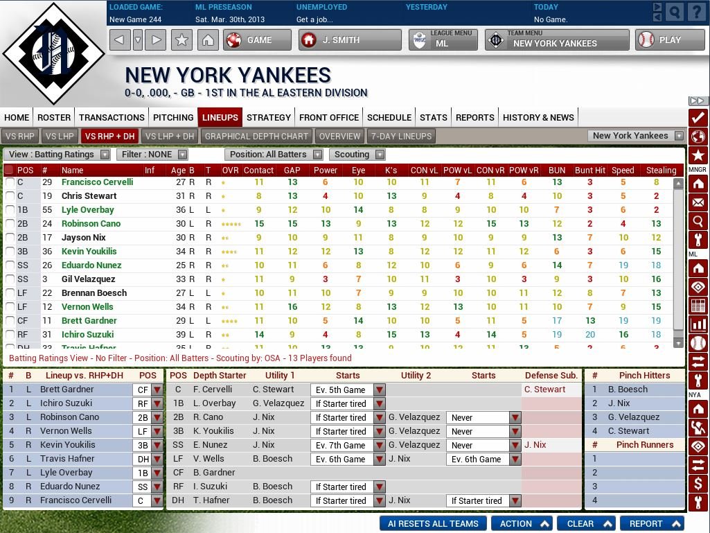 Out of the Park Baseball 14 — скриншот 4
