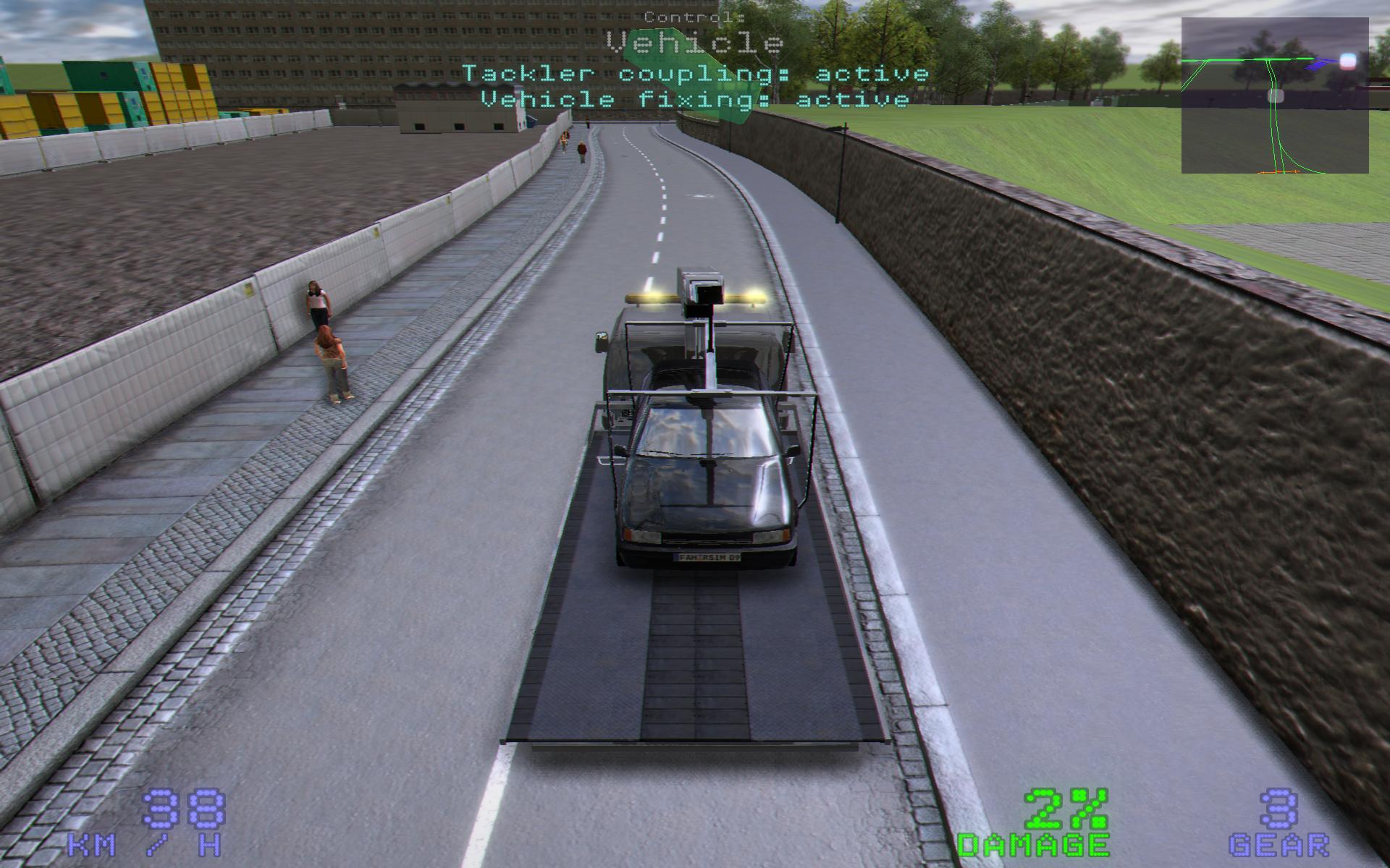Driving Simulator 2012 — скриншот 1