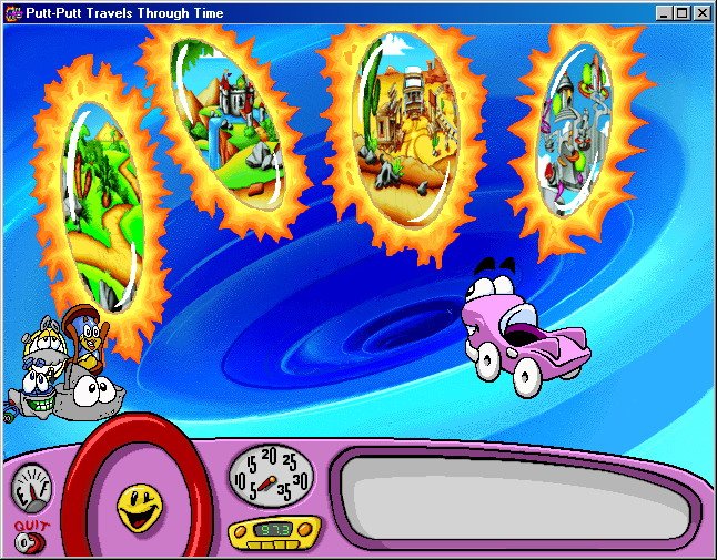 Putt-Putt Travels Through Time — скриншот 4