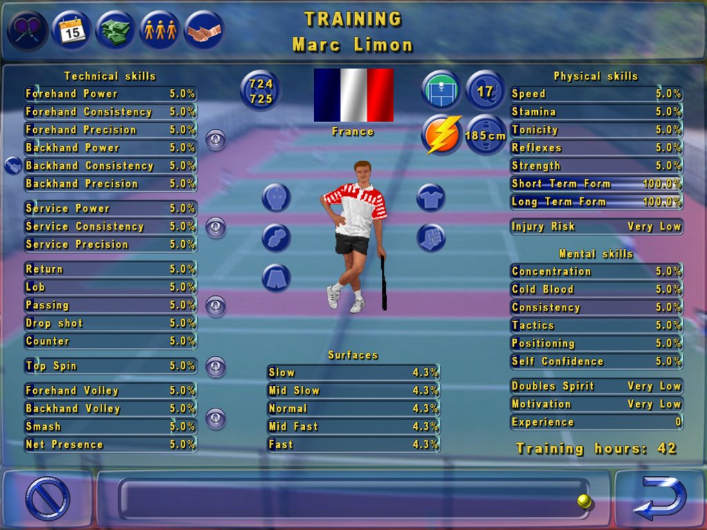 Tennis Elbow Manager — скриншот 7