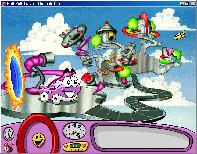 Putt-Putt Travels Through Time - кадр 2