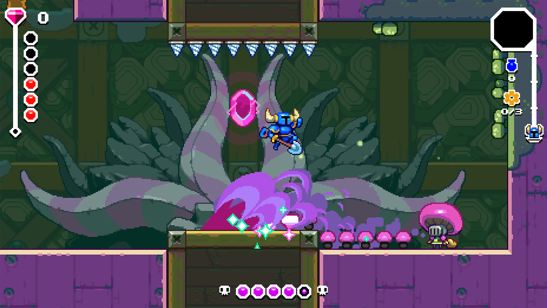 Shovel Knight Dig — скриншот 2