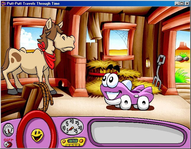Putt-Putt Travels Through Time — скриншот 7