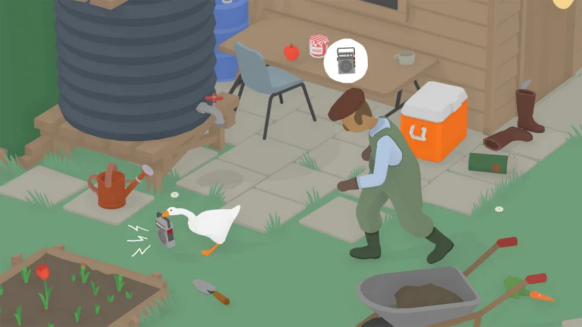 Untitled Goose Game - кадр 2