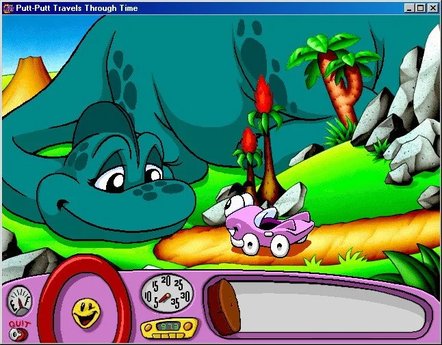 Putt-Putt Travels Through Time - кадр 8