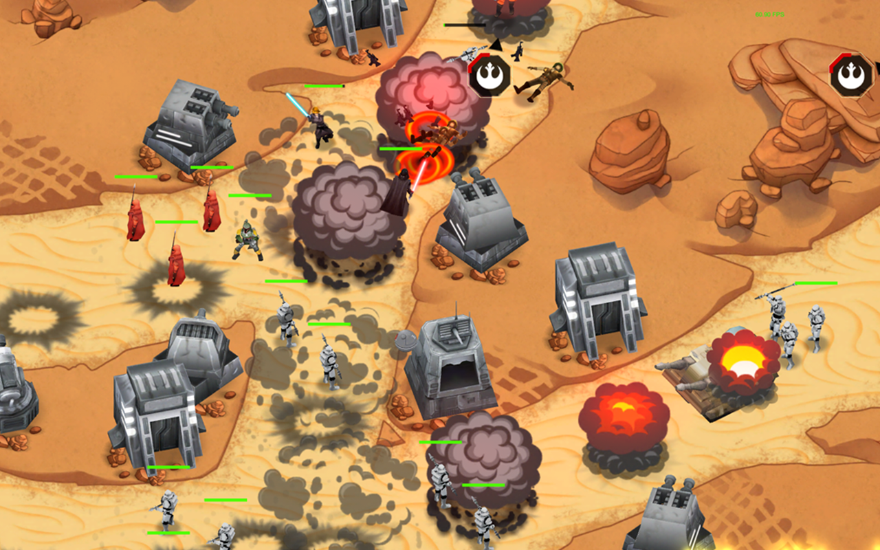 Star Wars: Galactic Defense — скриншот 5
