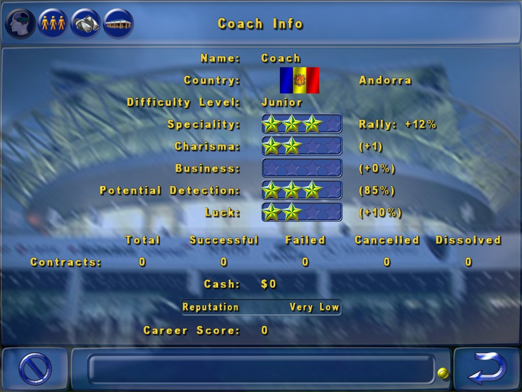 Tennis Elbow Manager — скриншот 1