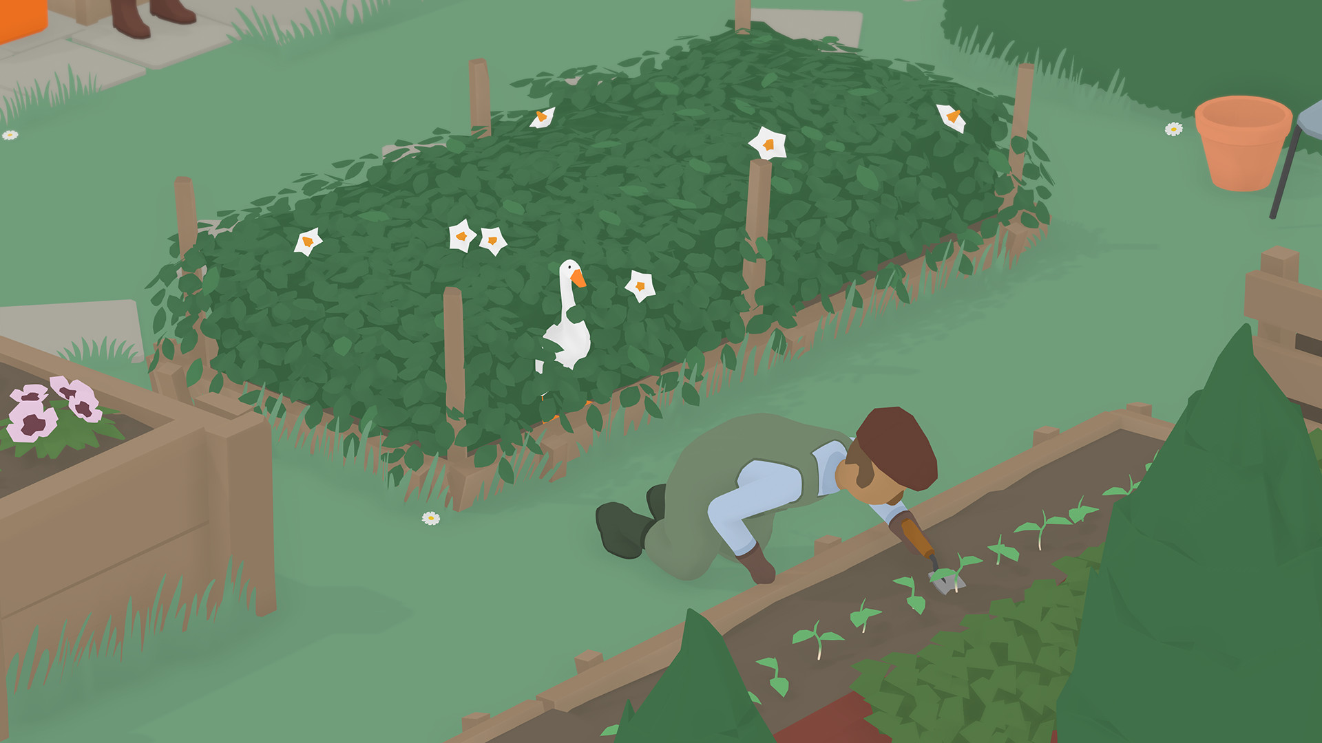 Untitled Goose Game — скриншот 7