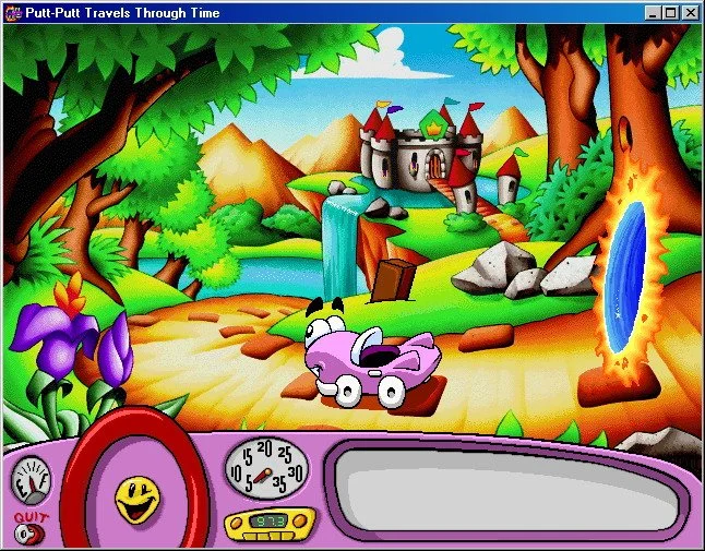 Putt-Putt Travels Through Time - кадр 3