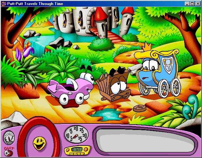 Putt-Putt Travels Through Time — скриншот 5