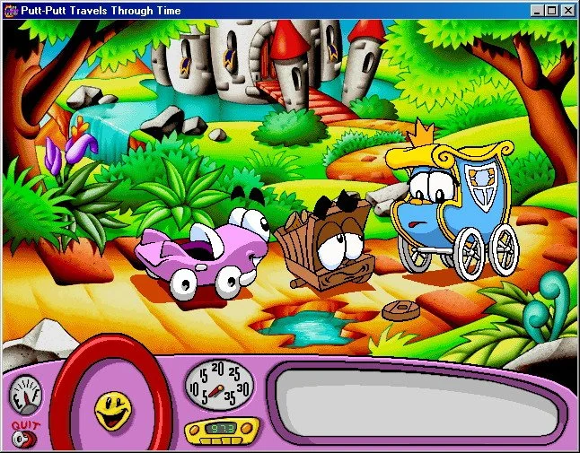 Putt-Putt Travels Through Time - кадр 5