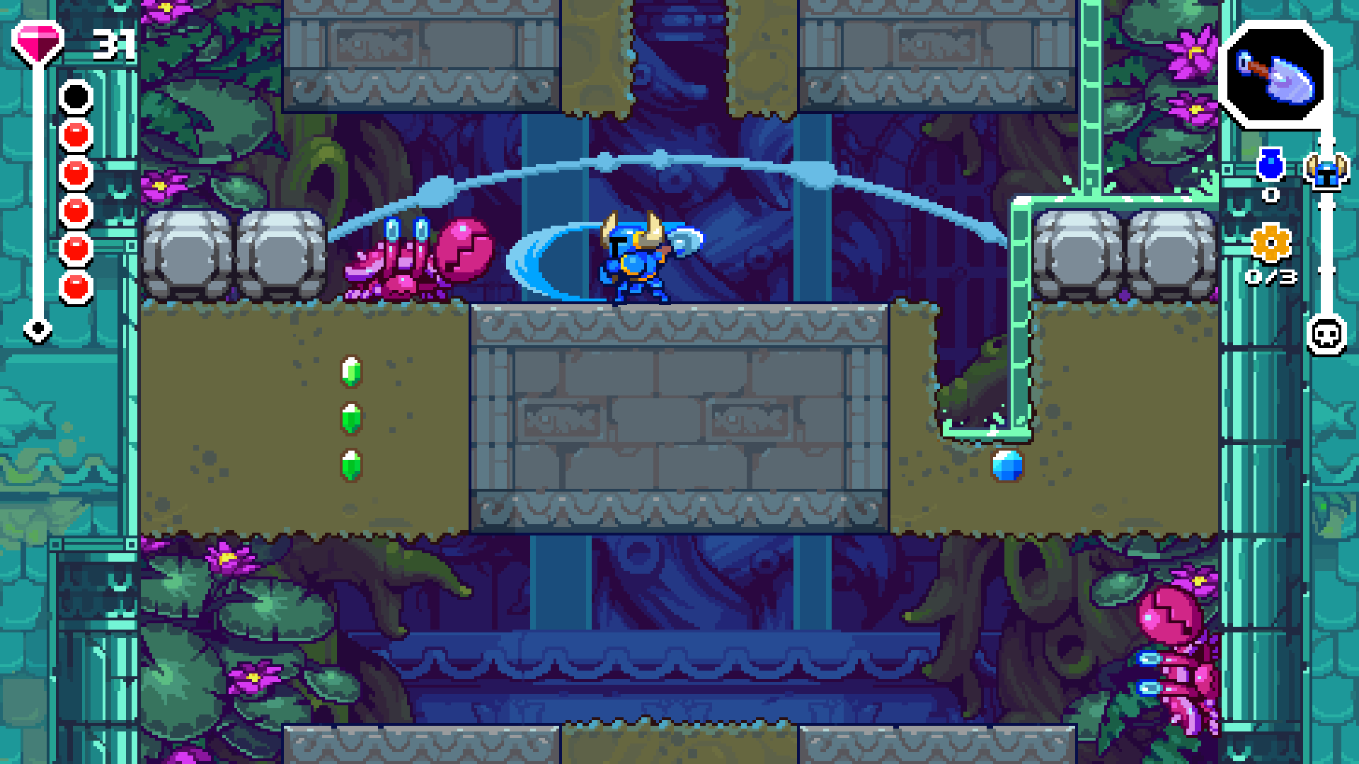 Shovel Knight Dig — скриншот 4