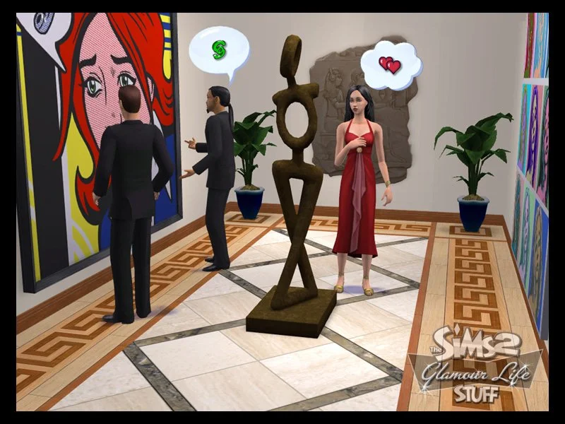 The Sims 2: Glamour Life Stuff - кадр 7