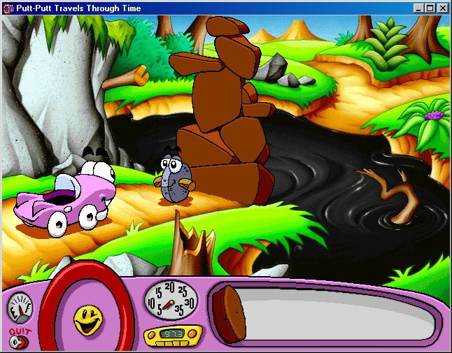 Putt-Putt Travels Through Time — скриншот 1