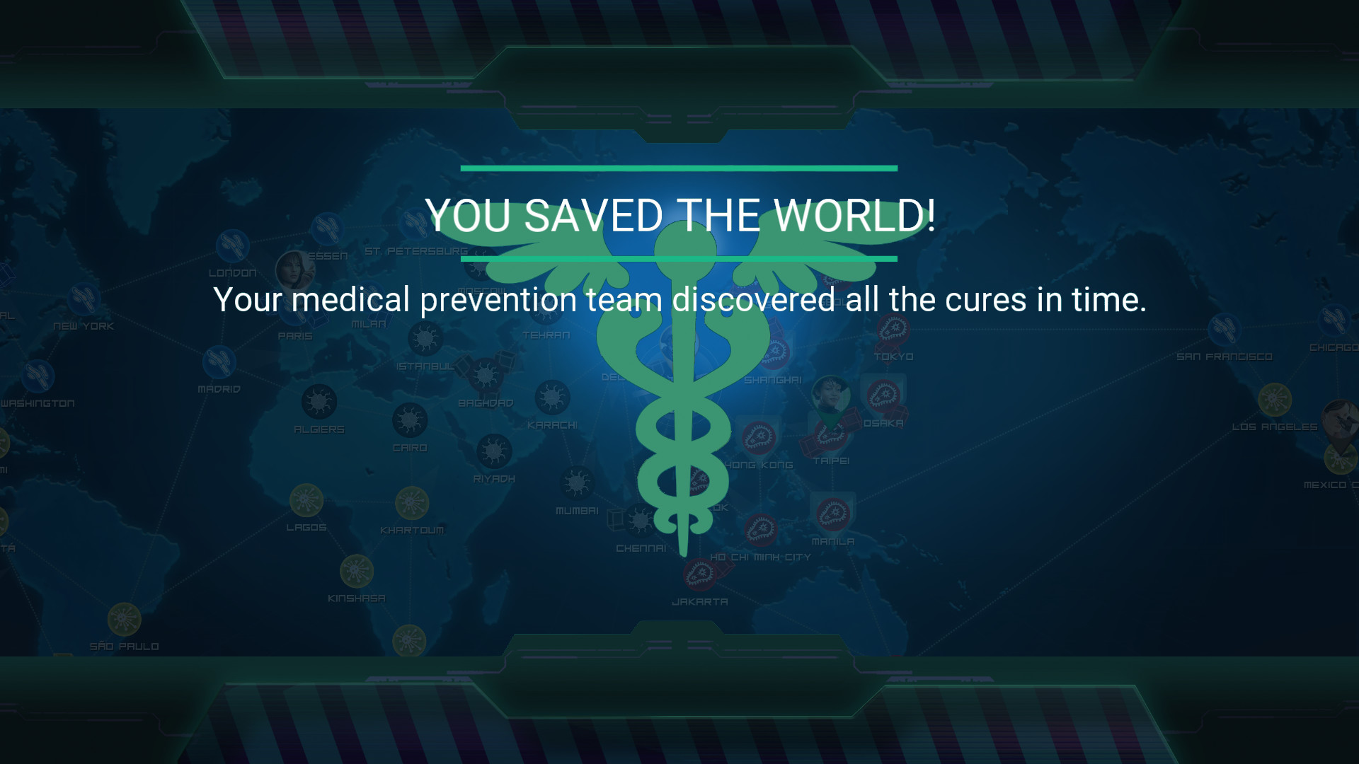 Pandemic: The Board Game — скриншот 3