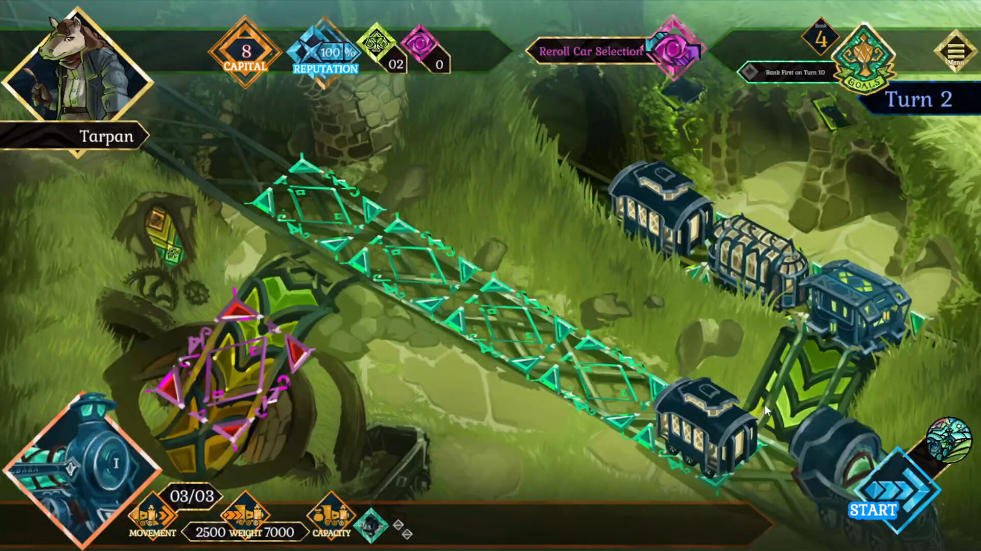 Crystal Rail — скриншот 3