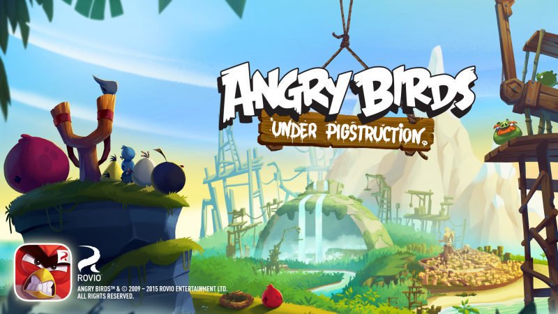 Angry Birds Under Pigstruction — скриншот 1