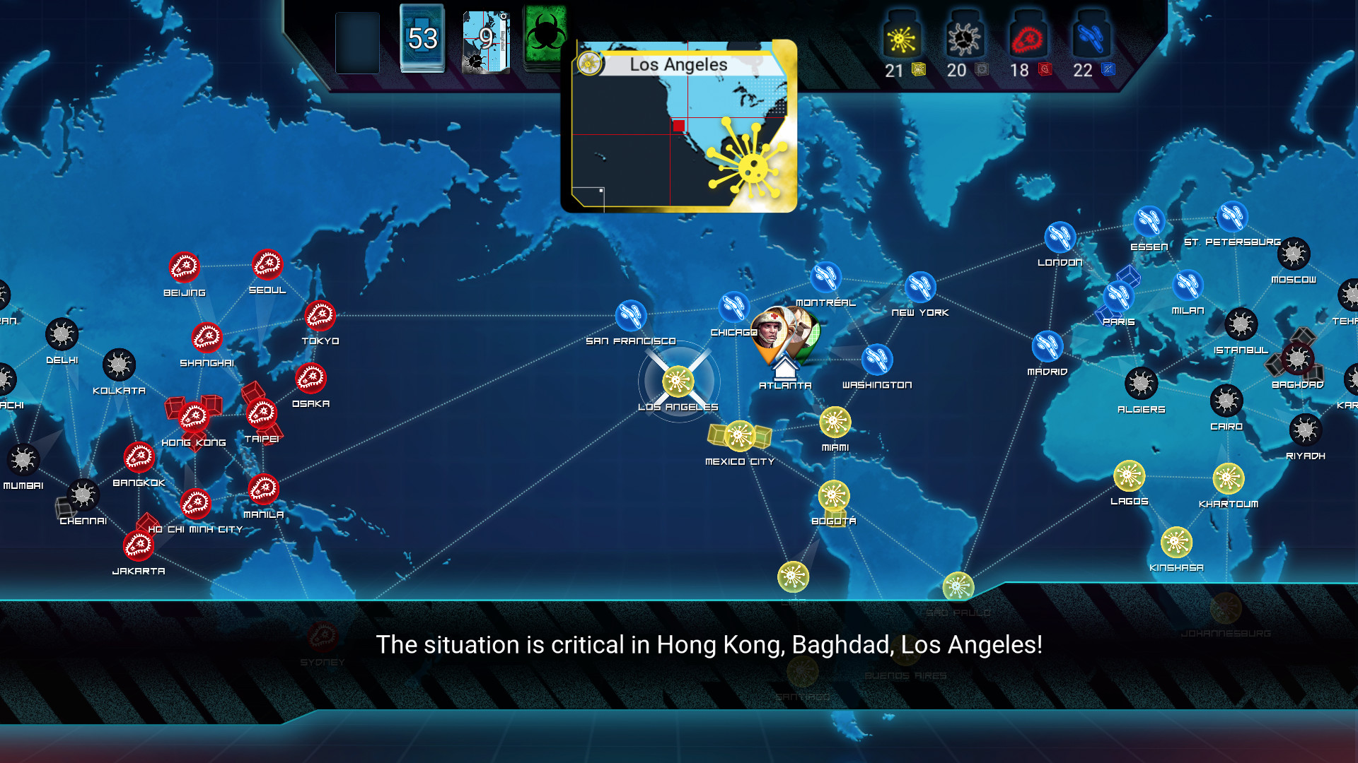 Pandemic: The Board Game — скриншот 8