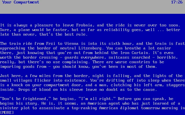 Border Zone: A Game of Intrigue - кадр 1
