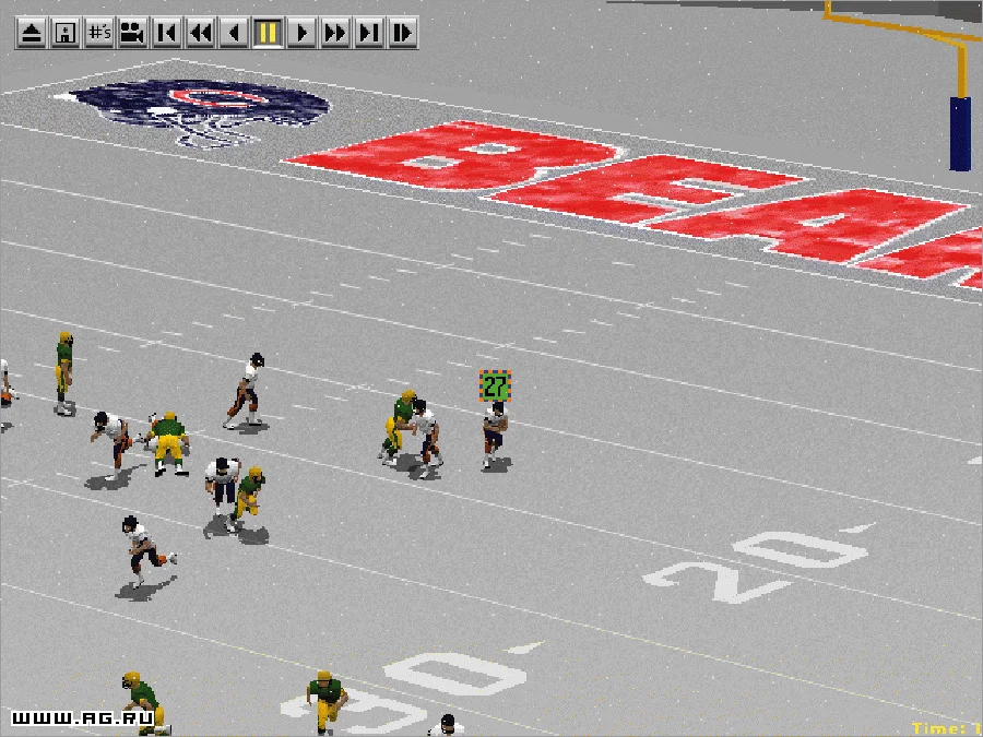 Front Page Sports: Football Pro '96 - кадр 2