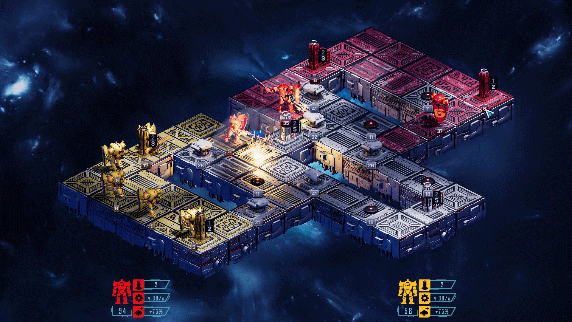 Space Grid Tournament — скриншот 2