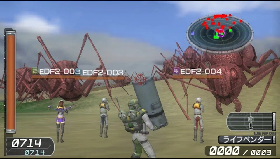 Earth Defense Force 2 Portable V2 - кадр 7