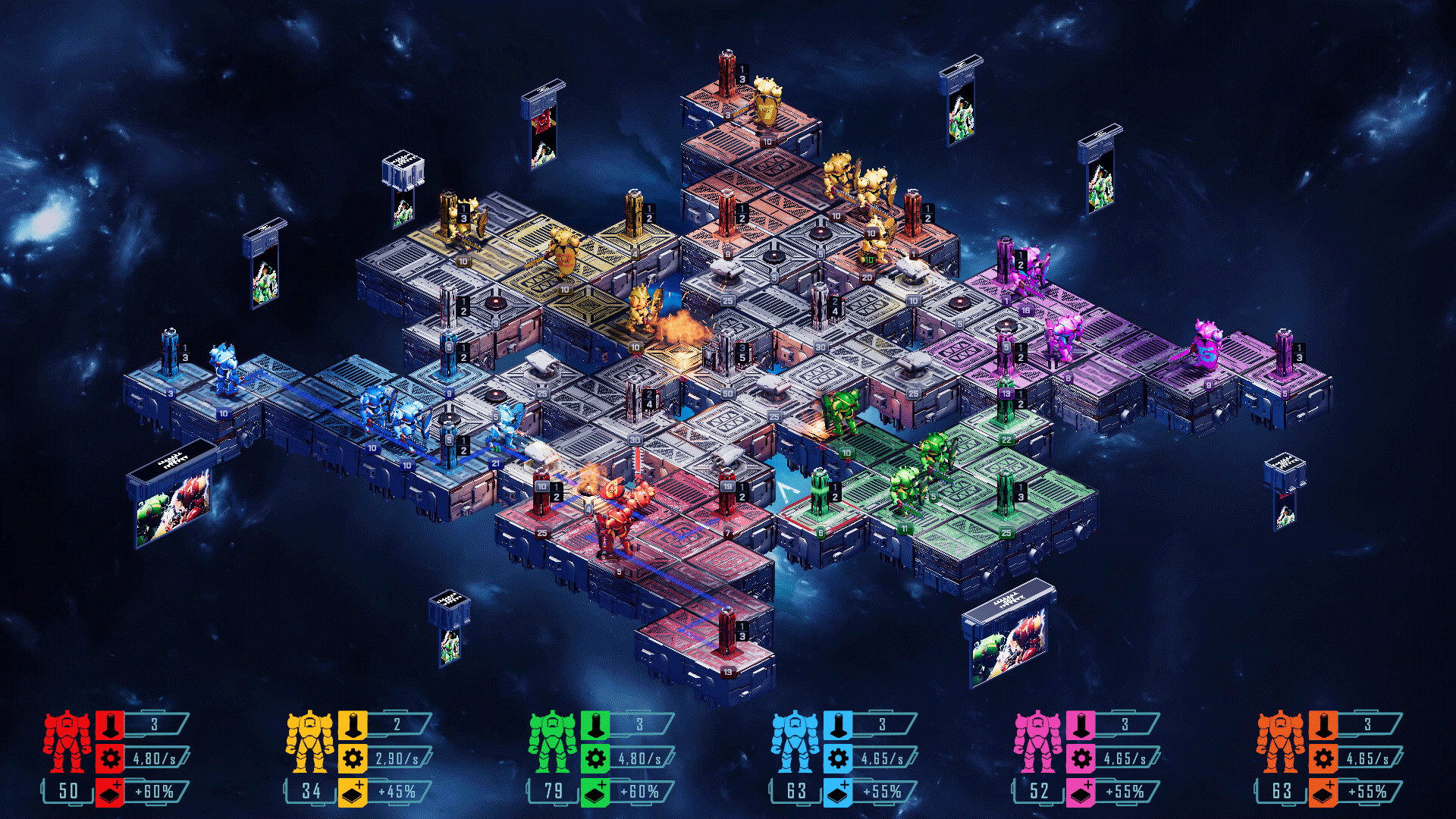 Space Grid Tournament — скриншот 4