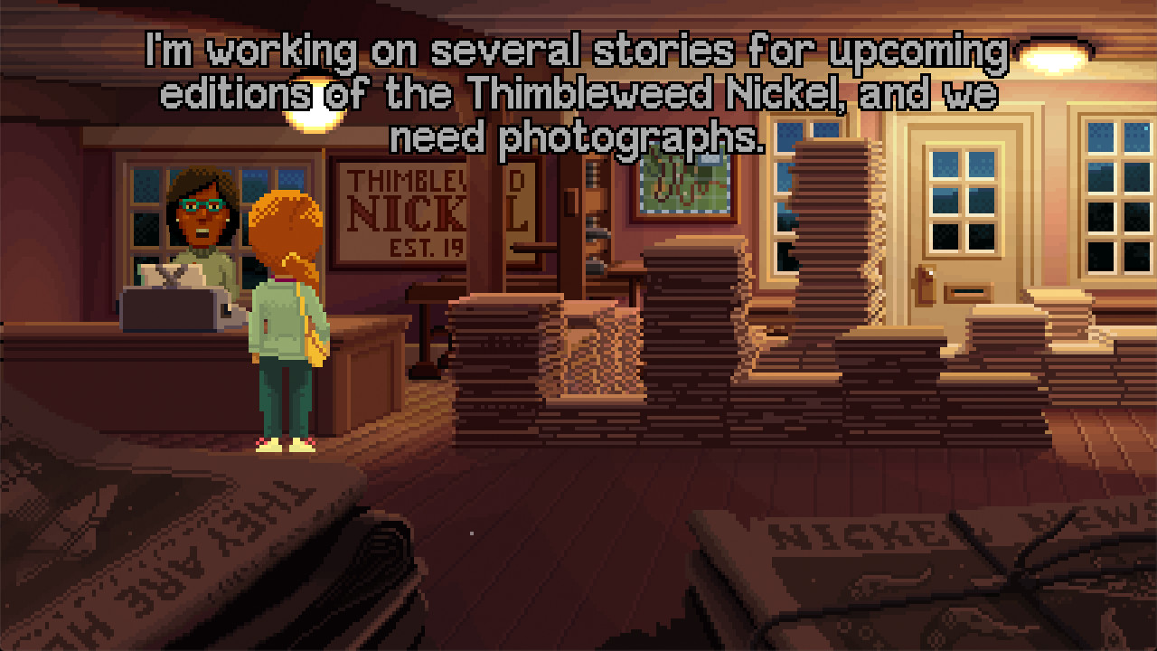 Delores: A Thimbleweed Park Mini-Adventure — скриншот 2