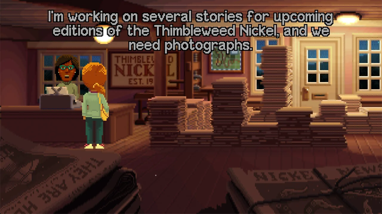 Delores: A Thimbleweed Park Mini-Adventure - кадр 2