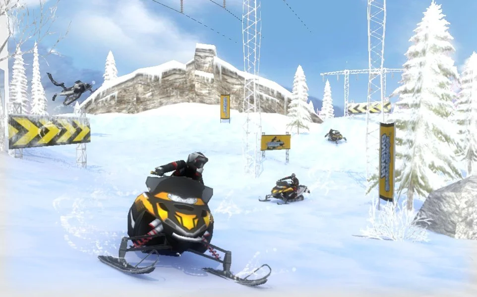 Snow Moto Racing 3D - кадр 1