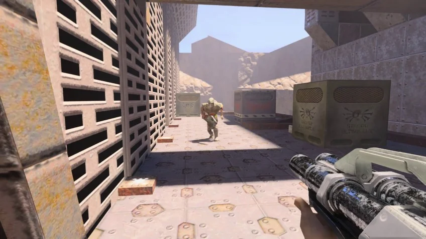 Quake 2 RTX - кадр 1