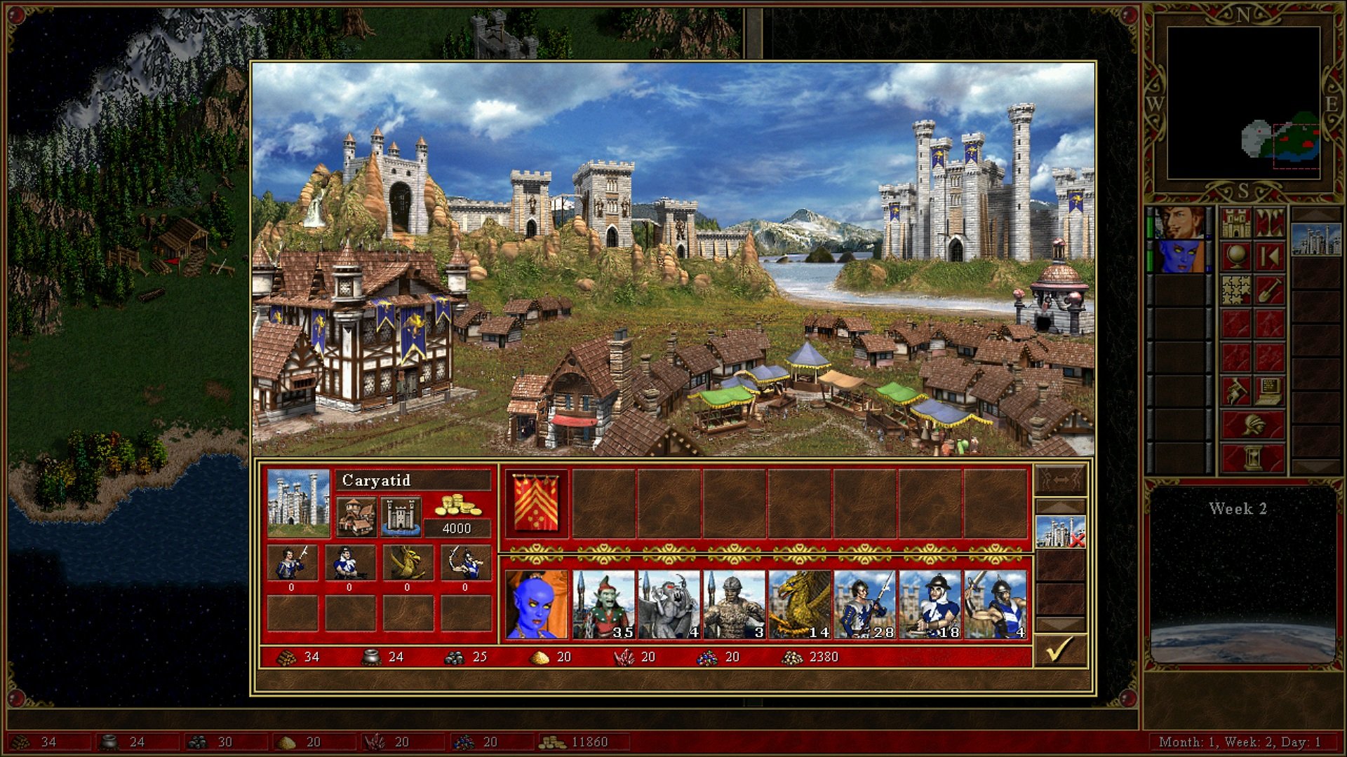 Heroes of Might and Magic III — скриншот 2