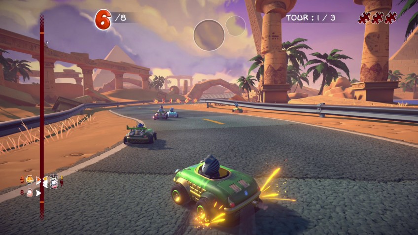 Garfield Kart: Furious Racing — скриншот 1