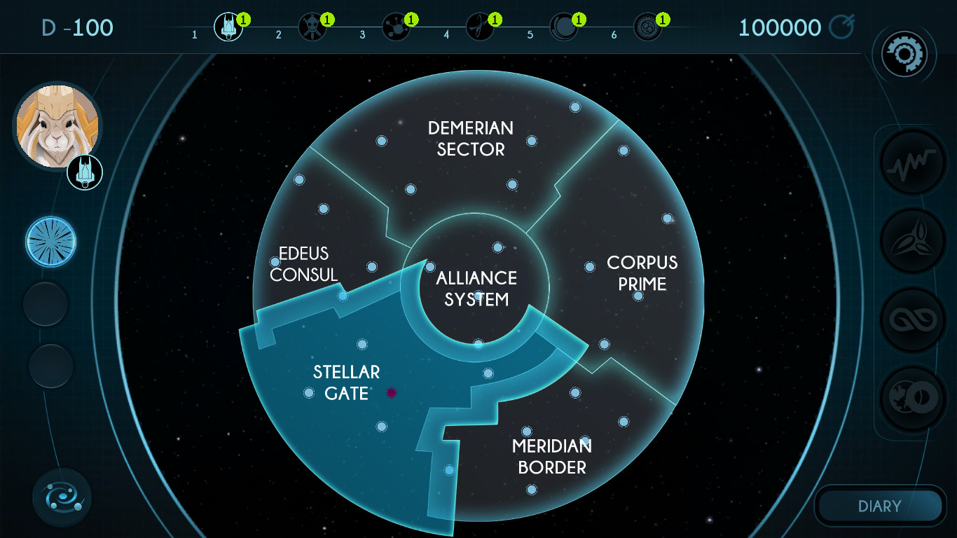 Galactic Campaign — скриншот 1