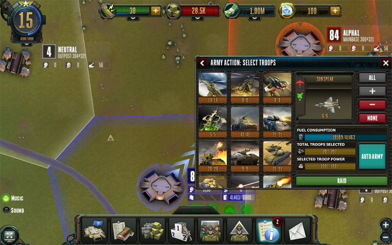Rising Generals — скриншот 3