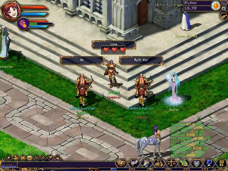Myth War Online — скриншот 1