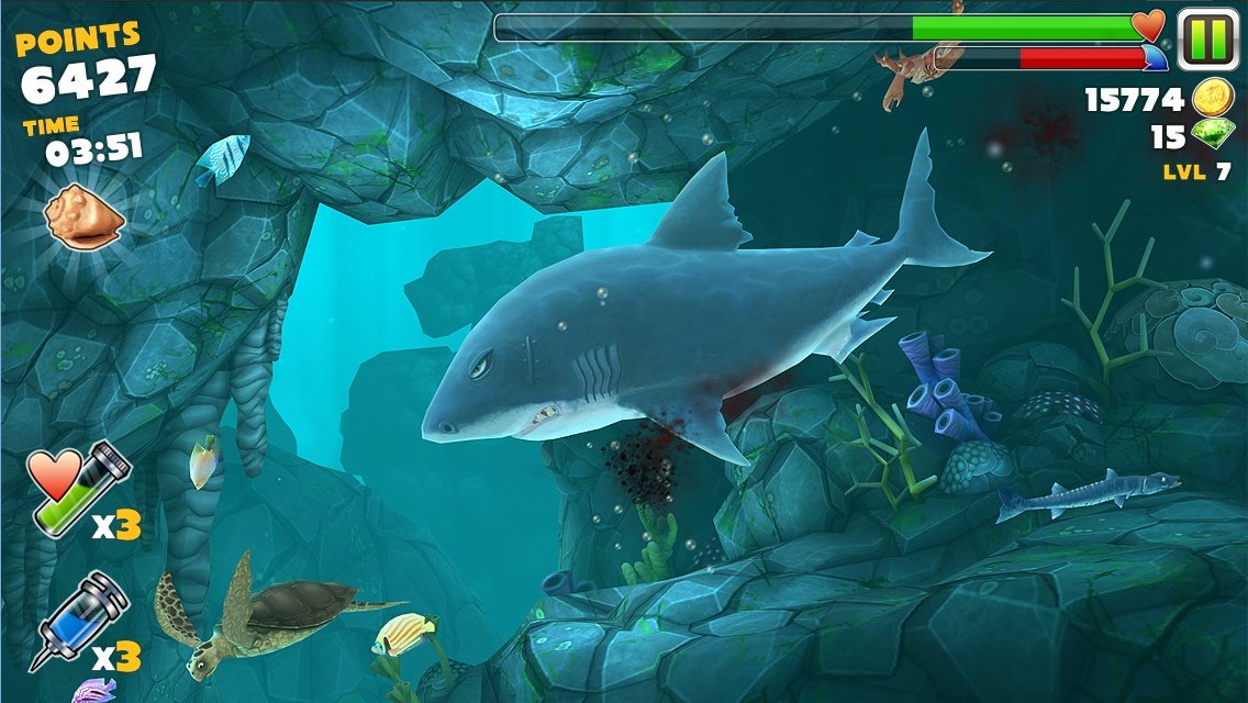 Hungry Shark Evolution — скриншот 4