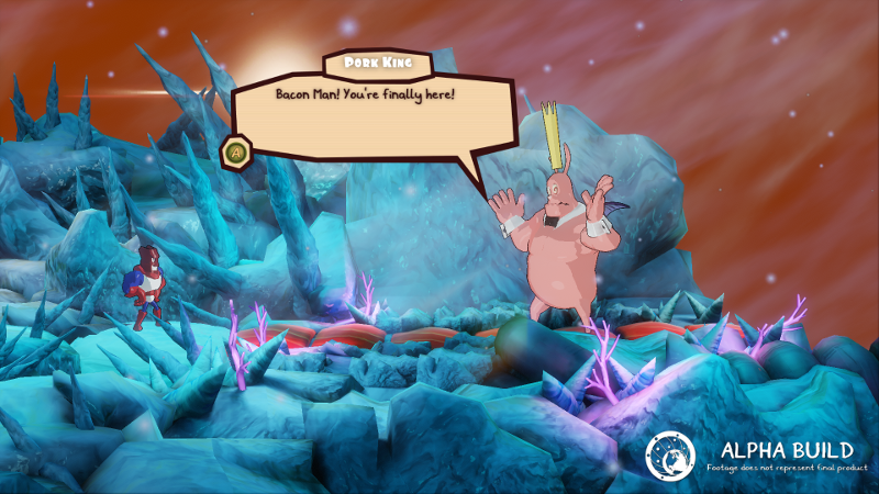 Bacon Man: An Adventure — скриншот 2