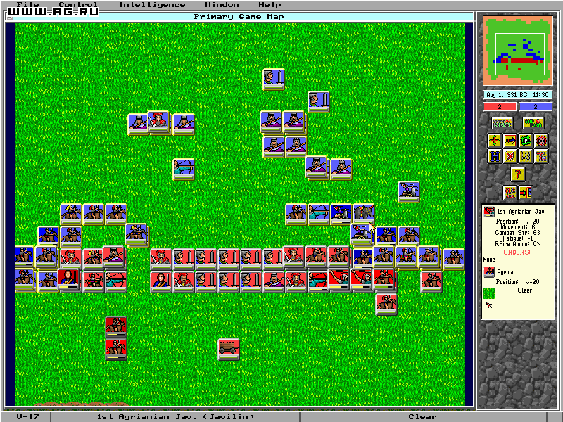 Empire 2: The Art of War — скриншот 1