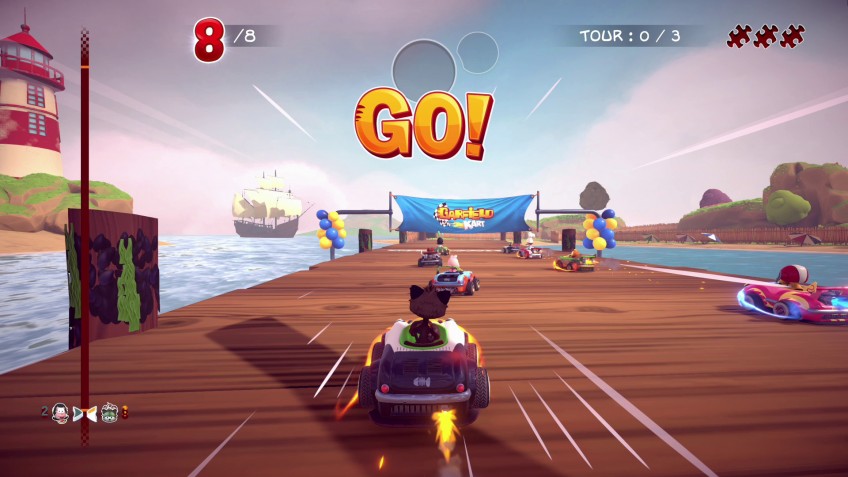 Garfield Kart: Furious Racing — скриншот 5